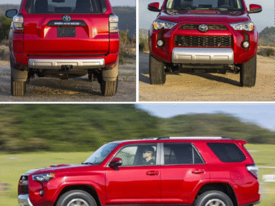 TOYOTA 4 Runner (Red) USA