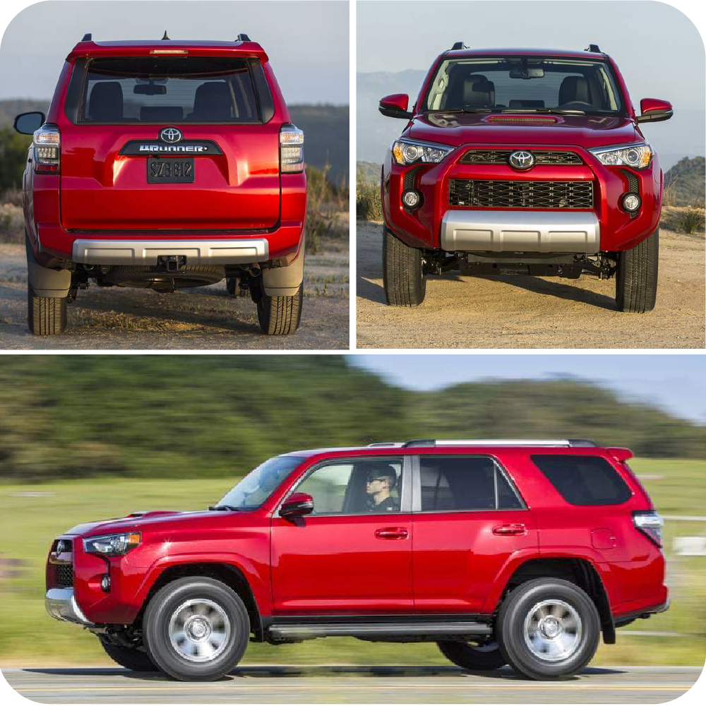 TOYOTA 4 Runner (Red) USA