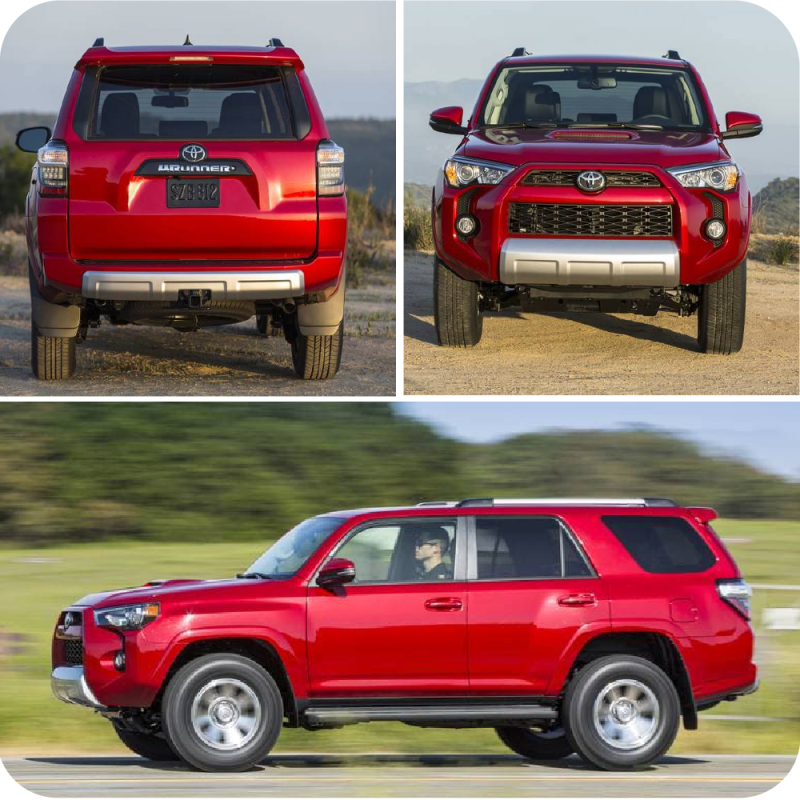 TOYOTA 4 Runner (Red) USA